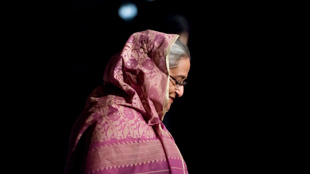 দিল্লিতে হাসিনার জনসম্মুখে আসার বিষয়ে যা জানা গেল